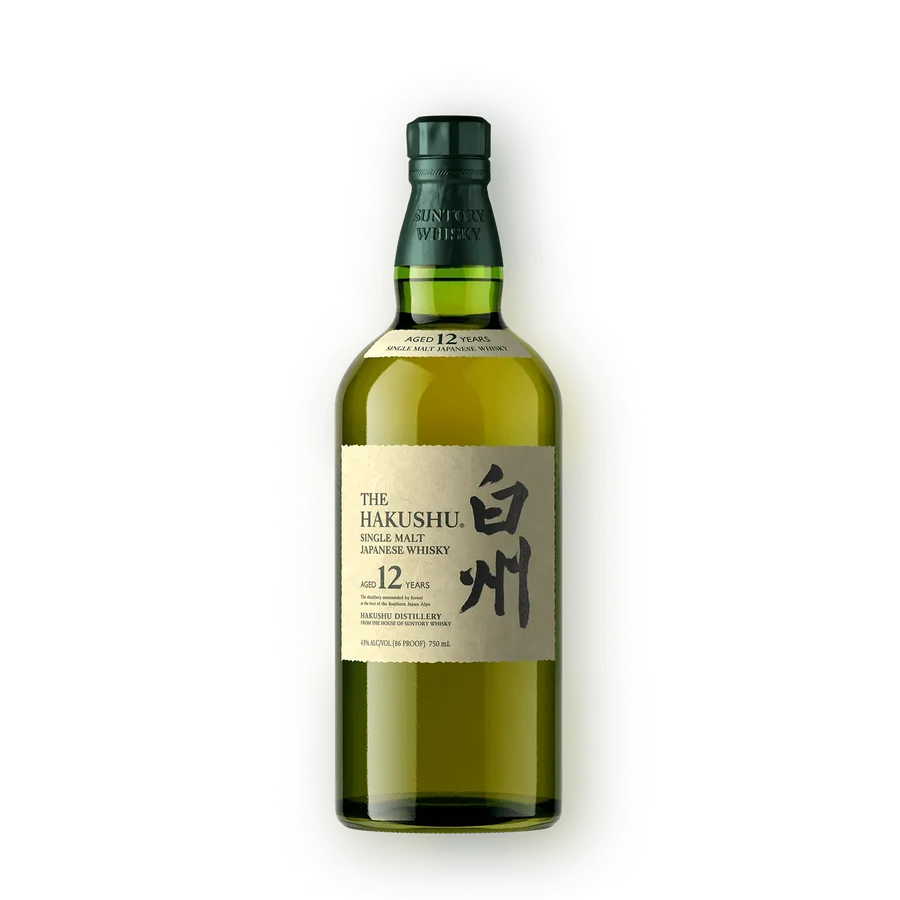 Hakushu 12 Years Old 酒瓶