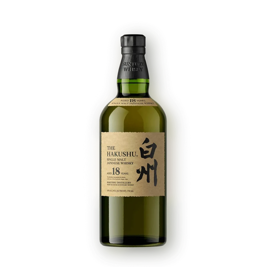Hakushu 18 Years Old 酒瓶