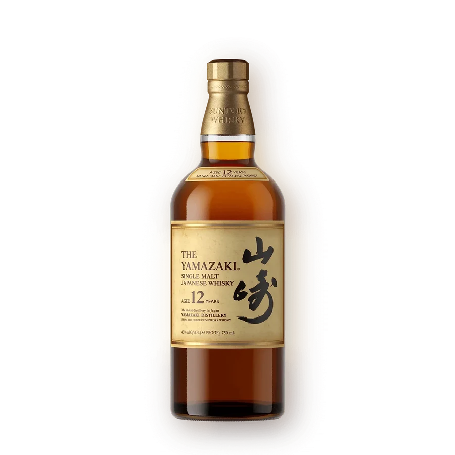 Yamazaki 12 Years Old 酒瓶
